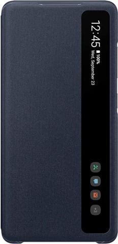 Refurbished: Samsung Galaxy S20 FE Clear View Cover Navy Refurbished: Samsung Galaxy S20 FE Clear View Cover Navy