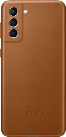 Refurbished: Samsung Galaxy S21 Plus Leather Cover - Brown Refurbished: Samsung Galaxy S21 Plus Leather Cover - Brown