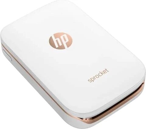 Refurbished: HP Sprocket Photo Printer - White, B