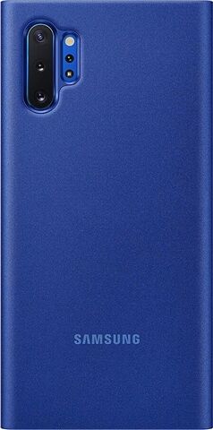 Refurbished: Samsung Galaxy Note 10 Plus Clear View Cover Case - Blue Refurbished: Samsung Galaxy Note 10 Plus Clear View Cover Case - Blue