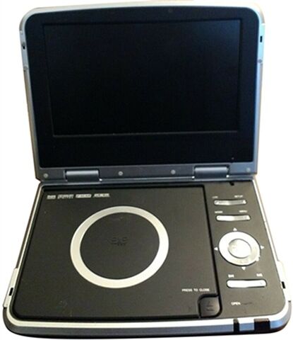 Refurbished: Logik LPD850 8.5” Portable DVD Player, B