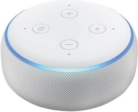 Refurbished: Amazon Echo Dot 3rd Gen (C78MP8/D9N29T) - Sandstone Fabric, A Refurbished: Amazon Echo Dot 3rd Gen (C78MP8/D9N29T) - Sandstone Fabric, A