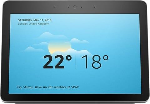Refurbished: Amazon Echo Show 2nd Gen (DW84JL) - White, B Refurbished: Amazon Echo Show 2nd Gen (DW84JL) - White, B