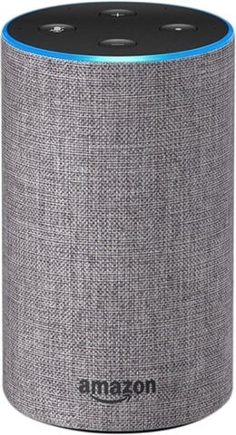 Refurbished: Amazon Echo 2nd Gen (XC56PY) - Heather Grey Fabric, B Refurbished: Amazon Echo 2nd Gen (XC56PY) - Heather Grey Fabric, B