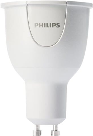 Refurbished: Philips Hue Personal White and Color, 6.5W (1 x GU10), A Refurbished: Philips Hue Personal White and Color, 6.5W (1 x GU10), A