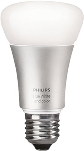 Refurbished: Philips Hue Bulb White and Colour Screw Fitting (1 x A60 E27), B Refurbished: Philips Hue Bulb White and Colour Screw Fitting (1 x A60 E27), B