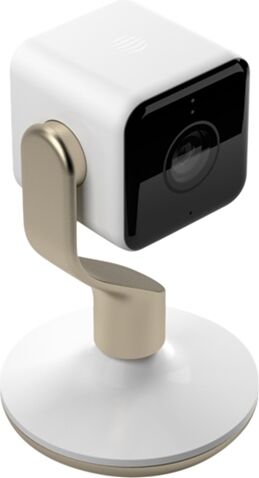 Refurbished: Hive View Smart Indoor Camera - White and Champagne Gold, C Refurbished: Hive View Smart Indoor Camera - White and Champagne Gold, C
