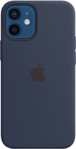 Refurbished: Apple iPhone 12 mini Silicone Case with MagSafe - Deep Navy Refurbished: Apple iPhone 12 mini Silicone Case with MagSafe - Deep Navy