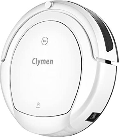 Refurbished: Clymen Q9 Robot Vacuum Cleaner With Alexa Support (White), A Refurbished: Clymen Q9 Robot Vacuum Cleaner With Alexa Support (White), A