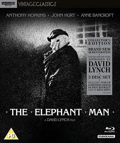 Refurbished: Elephant Man, The (PG) 1980 Collector`s Ed. 3 Disc