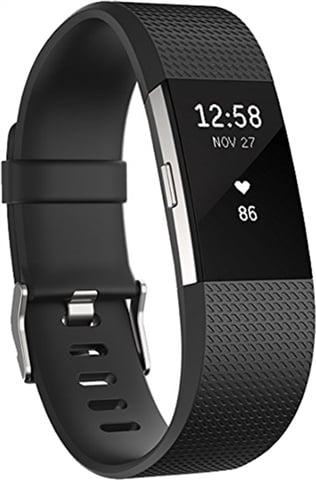 Refurbished: Fitbit Charge 2 Heart Rate + Fitness Band Black - Large, C Refurbished: Fitbit Charge 2 Heart Rate + Fitness Band Black - Large, C