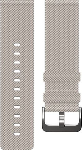 Refurbished: Fitbit Blaze Smart Fitness Watch Nylon Band (Large) - Khaki, A