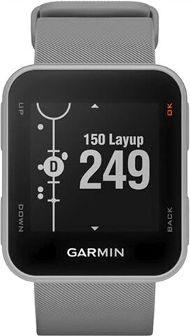 Refurbished: Garmin Approach S10 GPS Golf Watch - Powder Grey, B