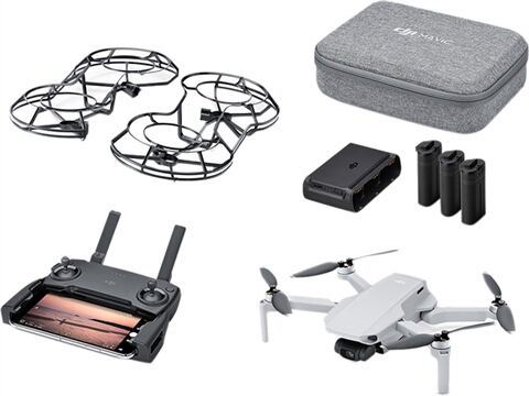 Refurbished: DJI Mavic Mini Fly More Drone (With Accessories) Grey, B