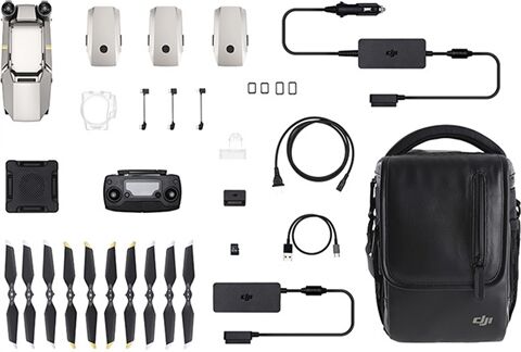 Refurbished: DJI Mavic Pro Platinum Fly More (With All Accessories), B Refurbished: DJI Mavic Pro Platinum Fly More (With All Accessories), B