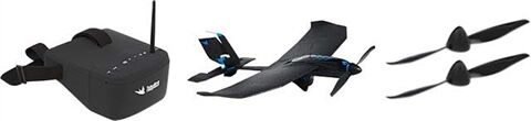 Refurbished: TobyRich SmartPlane Pro FPV (VR Goggles, Joystick, 2x Spare Propeller), A Refurbished: TobyRich SmartPlane Pro FPV (VR Goggles, Joystick, 2x Spare Propeller), A