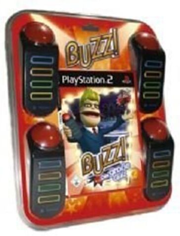 Refurbished: Buzz! The Music Quiz with 4 Buzzers Refurbished: Buzz! The Music Quiz with 4 Buzzers