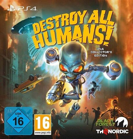 Refurbished: Destroy All Humans! DNA Coll Ed (Statue+Toy+Keychain+Lithograph) (No DLC)