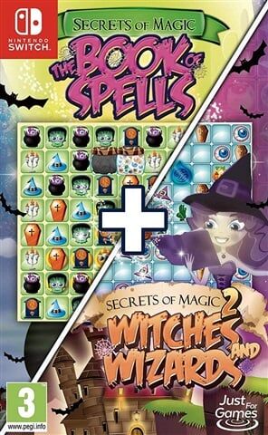 Refurbished: Secret of Magic 1 & 2: Book of Spells + Witches & Wizards Refurbished: Secret of Magic 1 & 2: Book of Spells + Witches & Wizards