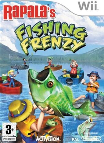 Refurbished: Rapala`s Fishing Frenzy + Fishing Rod Refurbished: Rapala`s Fishing Frenzy + Fishing Rod