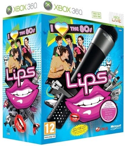 Refurbished: Lips: I Love The 80`s + Microphone Refurbished: Lips: I Love The 80`s + Microphone