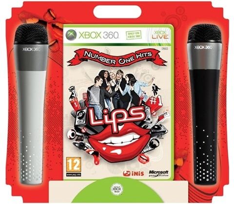 Refurbished: Lips Number One Hits & 2 x Microphones Refurbished: Lips Number One Hits & 2 x Microphones