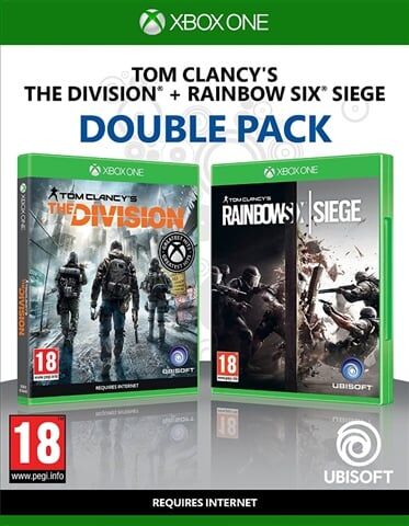 Refurbished: Division + Rainbow Six Siege Double Pack Refurbished: Division + Rainbow Six Siege Double Pack