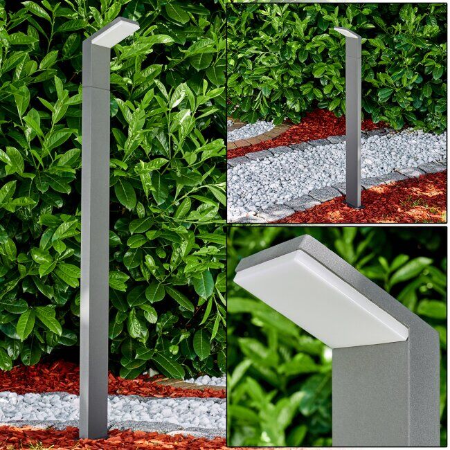 hofstein Path light Korup LED aluminium, 1-light source - Basic, contemporary, modern -  - Expected delivery time: 6-10 working days hofstein Path light Korup LED aluminium, 1-light source - Basic, contemporary, modern -  - Expected delivery time: 6-10 working days