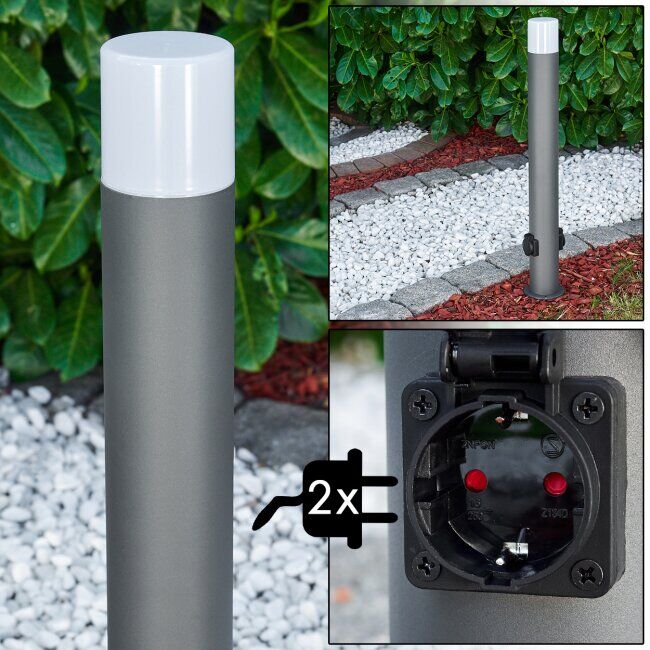 hofstein Buhrkall path light anthracite, 1-light source - modern - outdoors - Expected delivery time: 6-10 working days hofstein Buhrkall path light anthracite, 1-light source - modern - outdoors - Expected delivery time: 6-10 working days
