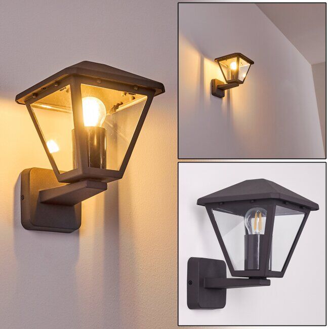 hofstein Malmberget Outdoor Wall Light anthracite, 1-light source - vintage - outdoors - Expected delivery time: 6-10 working days