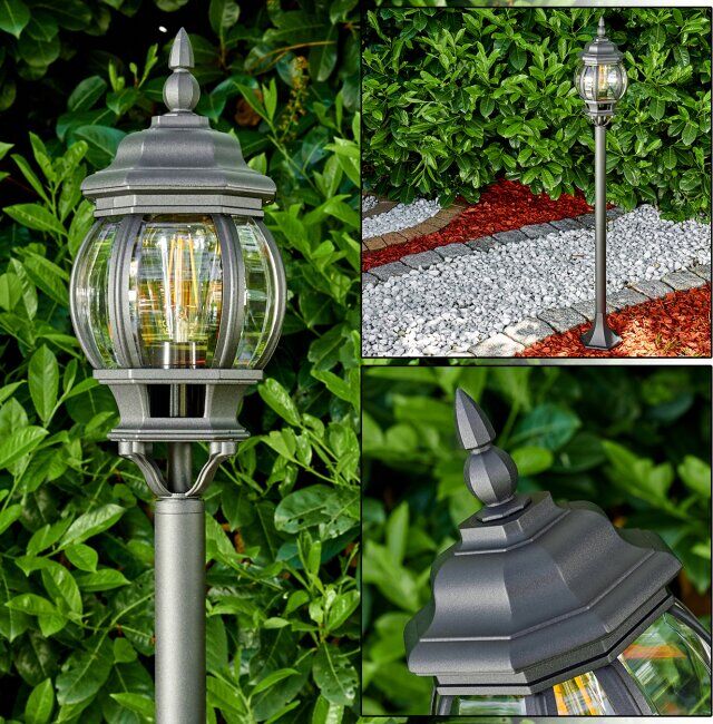 hofstein Lentua outdoor Floor Lamp black, 1-light source - antique, cottage - outdoors - Expected delivery time: 6-10 working days hofstein Lentua outdoor Floor Lamp black, 1-light source - antique, cottage - outdoors - Expected delivery time: 6-10 working days