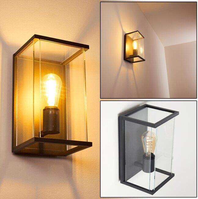 hofstein FAROER Outdoor Wall Light anthracite, 1-light source - modern - outdoors - Expected delivery time: 6-10 working days hofstein FAROER Outdoor Wall Light anthracite, 1-light source - modern - outdoors - Expected delivery time: 6-10 working days