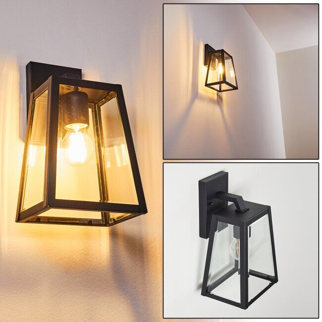 hofstein HORUPHAV Outdoor Wall Light black, 1-light source - vintage - outdoors - Expected delivery time: 6-10 working days
