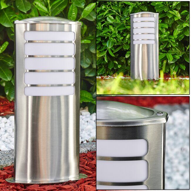 hofstein Outdoor light Alslev stainless steel, 1-light source - modern - outdoors - Expected delivery time: 2-3 weeks