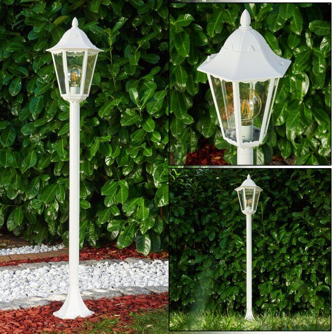 hofstein GILZE path light white, 1-light source - classic - outdoors - Expected delivery time: 10-14 working days hofstein GILZE path light white, 1-light source - classic - outdoors - Expected delivery time: 10-14 working days