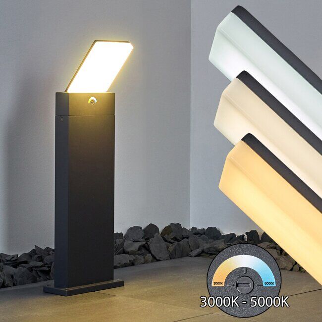 hofstein Heraklion path light LED anthracite, 1-light source - modern - outdoors - Expected delivery time: 6-10 working days hofstein Heraklion path light LED anthracite, 1-light source - modern - outdoors - Expected delivery time: 6-10 working days