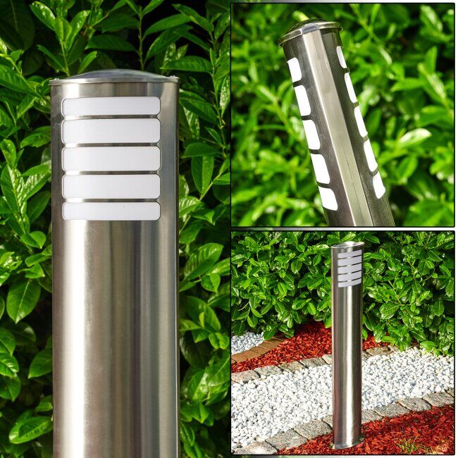 hofstein Path light Alslev stainless steel, 1-light source - modern - outdoors - Expected delivery time: 6-10 working days