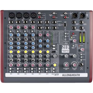 Allen & Heath ZED10FX - 10 channels audio mixer Allen & Heath ZED10FX - 10 channels audio mixer