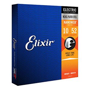 Elixir Nanoweb Electric Hybrid Gauge 10-52 Elixir Nanoweb Electric Hybrid Gauge 10-52