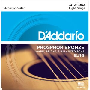 D'Addario EJ16-3D Light 3 Pack 12-53 D'Addario EJ16-3D Light 3 Pack 12-53