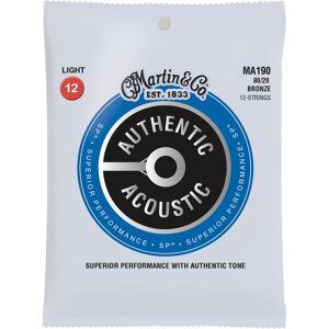 Martin Authentic Acoustic - SP - 80/20 Bronze 12 String Light (12-54) Martin Authentic Acoustic - SP - 80/20 Bronze 12 String Light (12-54)