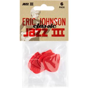 Dunlop 47PEJ3N Eric Johnson Jazz III 6/Play Pack Picks Dunlop 47PEJ3N Eric Johnson Jazz III 6/Play Pack Picks