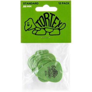 Dunlop 418P .88 Tortex Green Standard 12/Play Pack Picks Dunlop 418P .88 Tortex Green Standard 12/Play Pack Picks