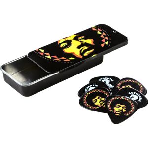 Dunlop Jimi Hendrix Aura Mandala Heavy - Pick Tin 6 Dunlop Jimi Hendrix Aura Mandala Heavy - Pick Tin 6