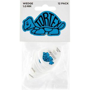 Dunlop Tortex Wedge 1.0mm - Player Pack 12 Plectrums Dunlop Tortex Wedge 1.0mm - Player Pack 12 Plectrums