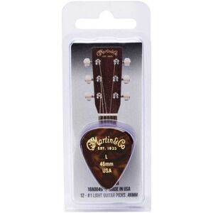 Martin Faux Tortoise Standard Martin Pick 0.46mm Light Pack of 12 Martin Faux Tortoise Standard Martin Pick 0.46mm Light Pack of 12