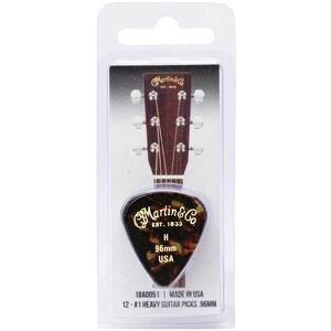 Martin Faux Tortoise Standard Martin Pick 0.96mm Heavy Pack of 12 Martin Faux Tortoise Standard Martin Pick 0.96mm Heavy Pack of 12
