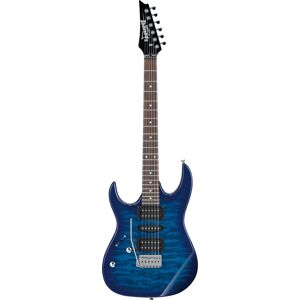 Ibanez GRX70QAL Transparent Blues Burst Left Handed Ibanez GRX70QAL Transparent Blues Burst Left Handed