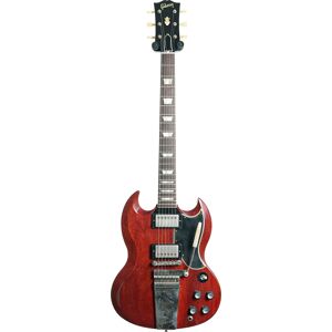 Gibson Custom Shop Murphy Lab 1964 SG Standard Reissue With Maestro Vibrola Heavy Aged Faded Cherry #300094 Gibson Custom Shop Murphy Lab 1964 SG Standard Reissue With Maestro Vibrola Heavy Aged Faded Cherry #300094