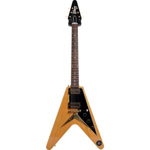 Gibson Custom Shop 58 Korina Flying V Black Pickguard Natural VOS (Ex-Demo) #82372 Gibson Custom Shop 58 Korina Flying V Black Pickguard Natural VOS (Ex-Demo) #82372